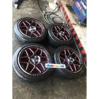 ราคา ล้อแม็กขอบ17 WELD RACING 4รู100 แถมยางปี16 (มือสอง) (353445664)
