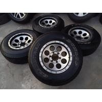 ราคา ล้อพร้อมยาง Lenso Max1 ขอบ16 กว้าง9 Off 0 พร้อมยาง 265 70R16 Dunlop ปี 17 (มือสอง) (360721629)