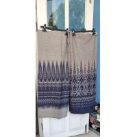 ราคา สวยสง่าในผ้าไทย ผ้าฝ้ายทอมือ ย้อมคราม หมักโคลน พิมพ์ลาย มุกดาหารแท้ ผ้าชิ้นตัดชุด หรือตัดผ้าถุงสำเร็จ มี6 ผืน ราคาผืนละ 340.- ส่งฟรี (มือหนึ่ง) (360713584)