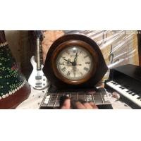 ราคา นาฬิกาโบราณเรือนไม้ขนาดมินิ (มือสอง) (360718056)