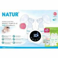 ราคา เครื่องปั้มนมไฟฟ้าคู่ รุ่น D-4 ยี่ห้อ NATUR อุปกรณ์และของแถมครบ ประกันเหลือๆ 1ปี (มือสอง) (360709773)