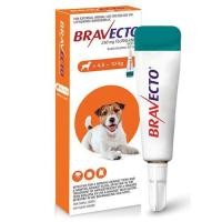 ราคา BRAVECTO SPOT ON FOR DOGS ยาหยดหลังบราเวคโต้ กำจัดเห็บหมัด ไรขี้เรื้อน ไรหู ป้องกันได้นาน 3 เดือน สำหรับสุนัขน้ำหนัก 4.5-10 กก. (360715121)