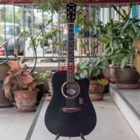 ราคา กีต้าร์โปร่งเว้าไฟฟ้า Mantic GT-1DCE 41 นิ้ว คอเว้า สีดำ ไม้แองเกิลแมนสปรูซ-เชอร์รี่วู้ด มีเครื่องตั้งสายในตัว ของใหม่ (มือหนึ่ง) (358780550)