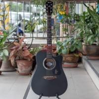 ราคา กีต้าร์โปร่งคอเว้าทรงเดรทน็อต Mantic รุ่น GT-1DC สีดำ ขัดด้าน สวยมาก ของใหม่ (มือหนึ่ง) (358721591)