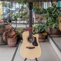 ราคา กีต้าร์โปร่งเว้าไฟฟ้า Mantic GT-1DCE 41 นิ้ว คอเว้า สีไม้ ไม้แองเกิลแมนสปรูซ-เชอร์รี่วู้ด มีเครื่องตั้งสายในตัว ของใหม่ (มือหนึ่ง) (358720870)