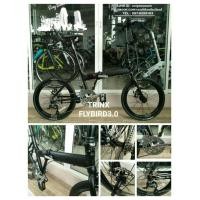 ราคา TRINX FLYBIRD 3.0(ส่งฟรีผ่อน0) จักรยานพับได้ ล้อ 20"(451) เกียร์ SORA 27 สปีด ดิสก์เบรค ดุมแบริ่ง NOVATEC แกนปลดเร็วหน้าหลัง เฟรมอลูมิเนียม (มือหนึ่ง) (354242947)
