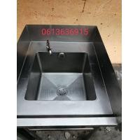 ราคา ซิ้งค์​ล้างจาน​อ่าง​ล้างจาน​สแตนเลส1หลุม​สะดือ​ทองเหลือง​ลึก30cm (มือสอง) (360681651)