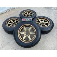 ราคา TE37 ขอบ18 ยางNitto 420 (มือสอง) (357319264)