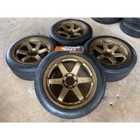 ราคา แม็ก TE37 ขอบ20 พร้อมยาง Nitto (มือสอง) (360705337)
