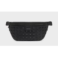 ราคา NEW กระเป๋าคาดอกหนัง DKNY STYLA STUDDED BELT BAG ของแท้ unisex (มือหนึ่ง) (360684902)