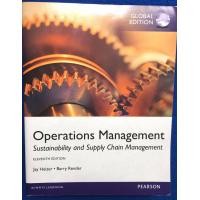 ราคา หนังสือ textbook Operation Management Sustainability and supply chain management Global Edition (มือหนึ่ง) (358821108)