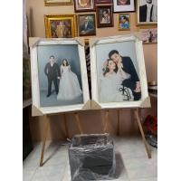 ราคา กรอบหลุยส์ กรอบรูปแต่งงาน กรอบรูปหน้างานแต่ง (มือหนึ่ง) (360683855)
