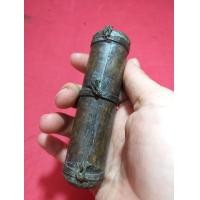 ราคา ตะกรุดเครื่องรางตะกรุดเก่าๆหลวงพ่อโพธิ์วัดวังหมาเน่าพิจิตรยาว4นิ้วมีจารอักขระ (มือสอง) (360695801)