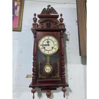 ราคา นาฬิกา ไขลาน โบราณ ตู้ไม้ เดินดี ตีดัง (มือสอง) (360704311)