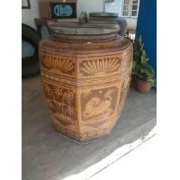 ราคา โอ่งโบราณแปดเหลี่ยม (มือสอง) (360703938)