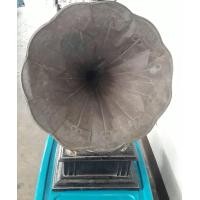 ราคา เครื่องเล่นแผ่นเสียงโบราณปากแตร ระบบไขลาน (มือสอง) (360698099)