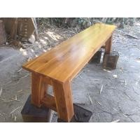 ราคา ม้านั่งไม้สักยาว2เมตร (มือหนึ่ง) (360682823)