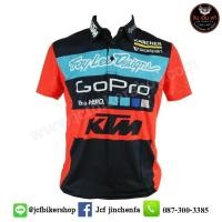 ราคา เสื้อโปโล KTM JP0856 เนื้อผ้าไมโคไฟเบอร์ มีประสิทธิภาพในการซับเหงื่อสูง แห้งเร็ว ระบายอากาศ (มือหนึ่ง) (360696191)