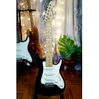 ราคา กีต้าร์ไฟฟ้าตัวจิ๋วสำหรับเด็ก Playtech St025 BLACK 570Mm Scale Mini Guitar (มือสอง) (360667365)