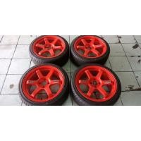 ราคา ล้อแม็ก17 4รูพร้อมยาง (มือสอง) (350186082)