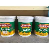 ราคา สีน้ำอิมัลชั่น ทาภายใน โฮมโค้ท (มือหนึ่ง) (360655484)