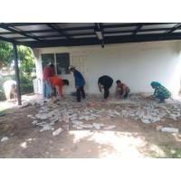 ราคา รับเทพื้นคอนกรีต พื้นถนน พื้นโรงจอดรถ พื้นห้องครัวต่อเติม (358114086)