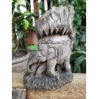 ราคา งานไม้สักแกะเก่า (มือสอง) (360673030)