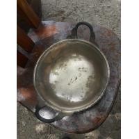 ราคา ขาย กะทะทองเหลือง งานใต้แท้ ขนาด9.5นิ้ว (มือสอง) (360656940)