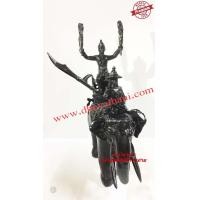ราคา รูปหล่อพระนเรศวรมหาราช สมเด็จพระนเรศวรมหาราชยุทธหัตถี ทองเหลืองหล่อตันรมดำเงา ขนาดกลาง (มือหนึ่ง) (348579698)