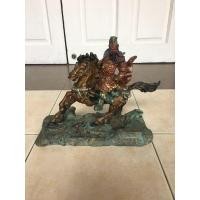 ราคา เทพเจ้ากวนอูขี่ม้าออกศึก (มือสอง) (358006668)