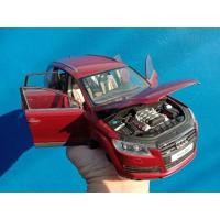 ราคา ซากรถโมเดลออดี้ Q7 สเกล 1:18 งานเดียวโช่ ละเอียดยิบ พื้นภายในปูพรม สภาพซาก(ย้ำรอบ2) ราคา 550 บาท (มือสอง) (360646262)