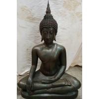 ราคา พระสุโขทัยหน้าตัก20 นิ้ว เนื้อโลหะผิวสำริด (มือหนึ่ง) (358283255)