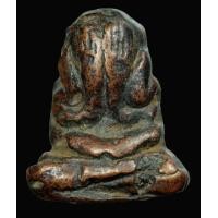 ราคา พระปิดตาสายเขาอ้อ เนื้อทองแดงเถื่อน หลังยันต์ ขนาด 1.8 x 2.2 เซนฯ (A735) (มือสอง) (343801838)