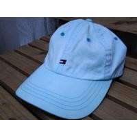 ราคา หมวก Tommy Hilfiger ของแท้ สีฟ้าอ่อน (มือสอง) (360635043)
