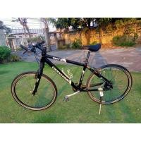 ราคา Cannondale terra จักรยานทัวร์ริ่ง สีดำเงา สวย สภาพดี จากญี่ปุ่น -เฟรม อลูฯ ลบลอยเชื่อม -ตะเกียบ แบบมีโช๊ค ยังใช้การได้ดี -ชิพเตอร์ Shimano 2 (มือสอง) (360636915)