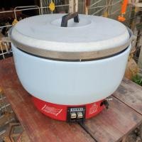 ราคา หม้อหุงข้าวใช้แก๊ส ZEBRA ขนาด10ลิตร(50-60จาน) (มือสอง) (360637684)