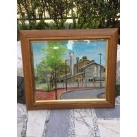 ราคา ขายภาพวาดสีน้ำมันงานประเทศญี่ปุ่น (มือสอง) (360635925)