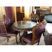ราคา ชุดโต๊ะรากไม้แกะสลัก (มือสอง) (359308410)