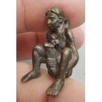 ราคา 3380-เครื่องรางมหาเสน่ห์ พ่องัดเนื้อทองเหลืองเก่า (มือสอง) (355625883)