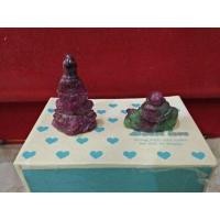 ราคา เจ้าแม่กวนอิม พระสังกัจจายน์ เนื้อพลอยแดง (มือสอง) (360608599)