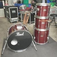 ราคา กลองชุด Pearl Export Series สีแดงเลือดหมู (เฉพาะบอดี้) (มือสอง) (359104460)
