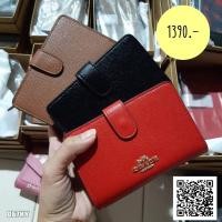 ราคา F11484 กระเป๋าตังค์ผู้หญิง COACH แท้ (มือหนึ่ง) (360623142)