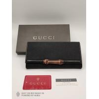 ราคา Gucci bamboo กระเป๋าสตางค์ทรงยาว (มือสอง) (360612905)