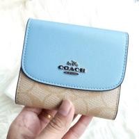 ราคา กระเป๋าสตางค์ใบเล็ก 3พับCoach (มือหนึ่ง) (360612837)