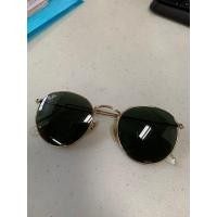 ราคา แว่น Rayban Round กรอบทอง เลนส์ดำ ใหม่กริบ อุปกรณ์ครบ ของแท้ มีใบจากทางร้านที่ซื้อมาค่ะ คุ้มมากเหมือนได้ไหม่ (มือสอง) (360127500)