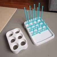 ราคา ที่ตากขวดนม ที่คว่ำขวดนม 2 ชิ้น ยี่ห้อ Nanny (มือหนึ่ง) (358729595)