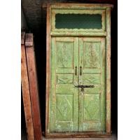ราคา ประตูไม้สักสไตล์อังกฤษ British teak door (มือหนึ่ง) (359441242)