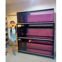 ราคา ตู้ปลา 60x18x18 นิ้ว 3 ใบ พร้อม ขาเหล็ก ครบเซ็ท (มือสอง) (359291864)