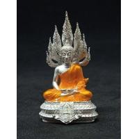 ราคา พระพุทธบารมีนาคปรก สธ. เฉลิมพระเกียรติ ๖๐ พรรษา สมเด็จพระเทพรัตนราชสุดาฯ พิมพ์ใหญ่ 3.2 cm. เนื้อเงินแท้บริสุทธิ์ ลงยาจีวร มีเลเซอร์โค้ด (มือหนึ่ง) (360597822)