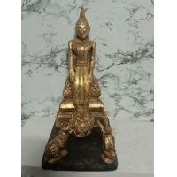 ราคา พระบุชาไม้แกะเก่า ทาทอง ปางป่าเลไลย์ ฐานยาว6นิ้ว สุง10นิ้ว องค์พระสภาพสวยสมบูรณ์ (มือสอง) (359480301)